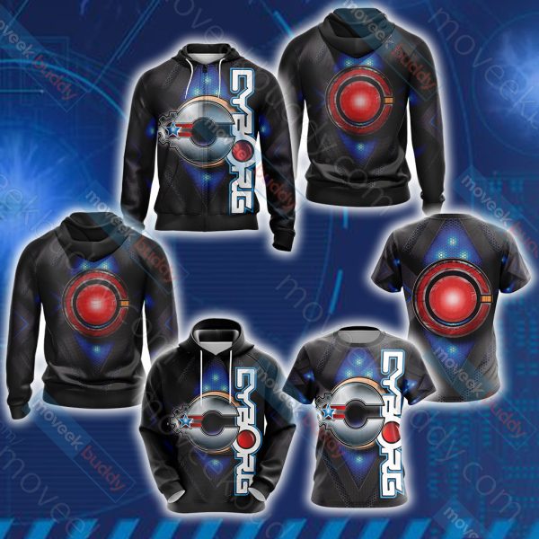 Cyborg Unisex 3D T-shirt