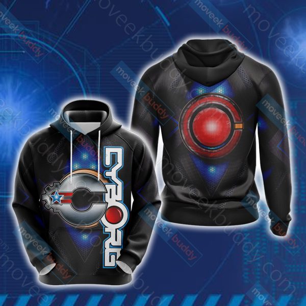 Cyborg Unisex 3D T-shirt Hoodie S