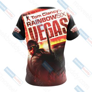 Tom Clancy's Rainbow Six: Vegas Unisex 3D T-shirt   