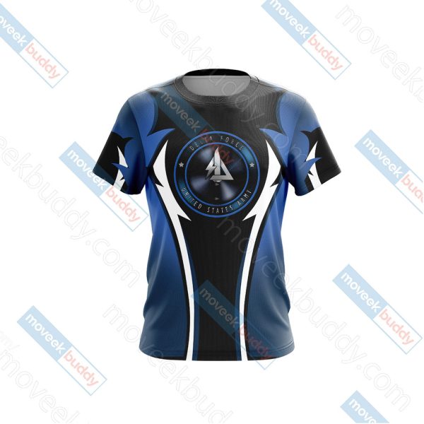 Call of Duty - Delta Force US Army Unisex 3D T-shirt