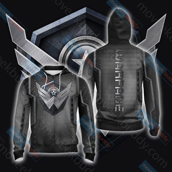 Warface Unisex 3D T-shirt Zip Hoodie XS