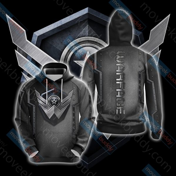 Warface Unisex 3D T-shirt Hoodie S