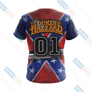 The Dukes Of Hazzard General Lee Unisex 3D T-shirt   