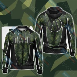 Borderlands - Dahl Unisex 3D T-shirt Zip Hoodie XS 