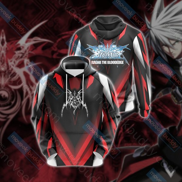 Ragna The Bloodedge - BlazBlue Unisex 3D T-shirt Hoodie S