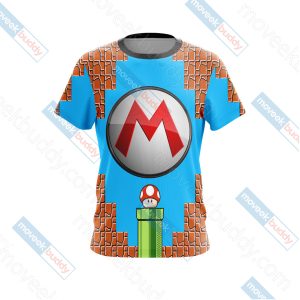 Mario New Unisex 3D T-shirt   
