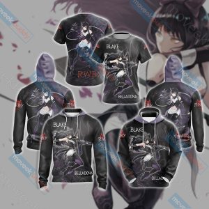 RWBY - Blake Belladonna New Version Unisex 3D T-shirt   