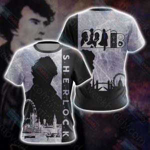 Sherlock (TV series) Unisex 3D T-shirt