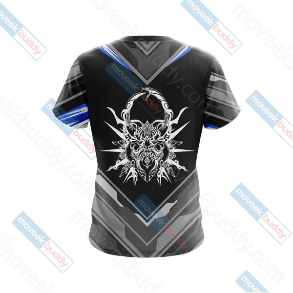 Hazama-crest BlazBlue Unisex 3D T-shirt