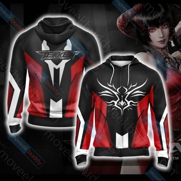 Tekken Eliza Unisex 3D T-shirt Zip Hoodie XS