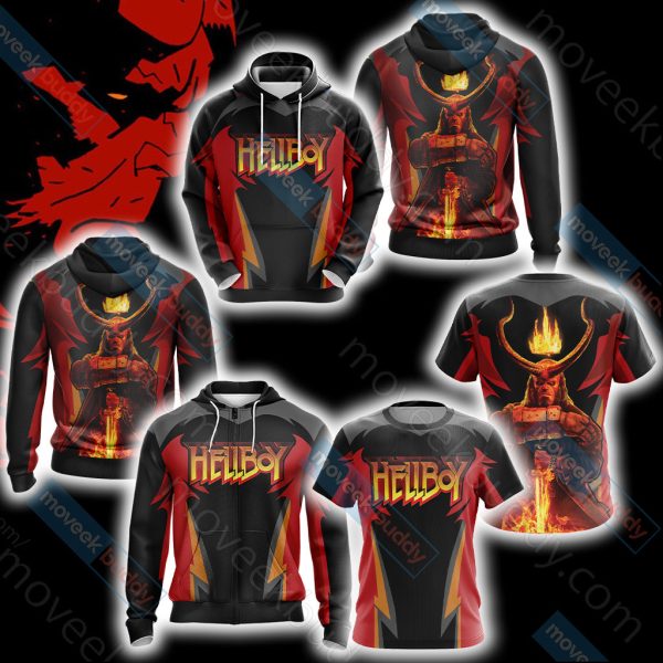 Hellboy Unisex 3D T-shirt