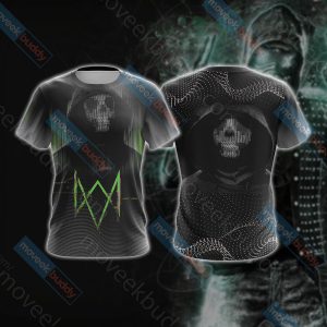 Watch Dogs New Unisex 3D T-shirt   