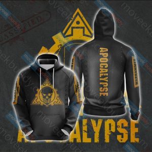 Apocalypse New Look Unisex 3D T-shirt Hoodie S 