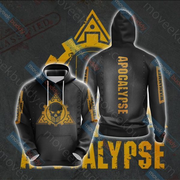 Apocalypse New Look Unisex 3D T-shirt Hoodie S