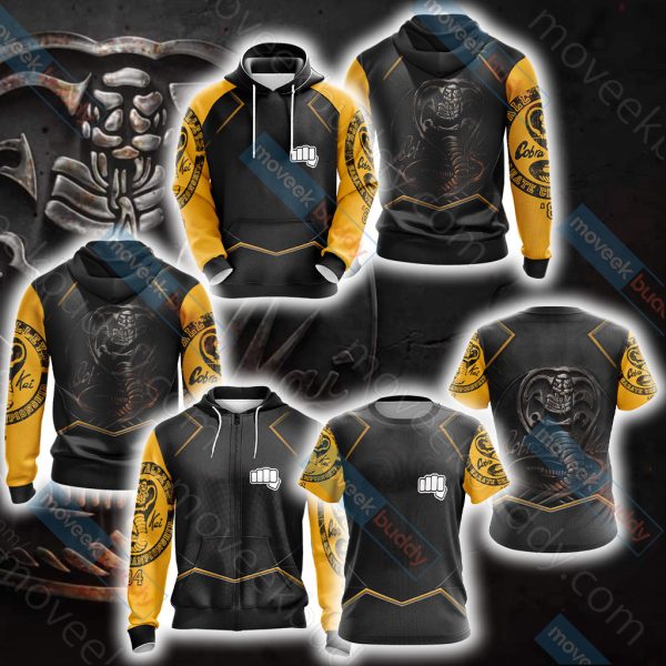 The Karate Kid - Cobra Kai New Unisex Zip Up Hoodie