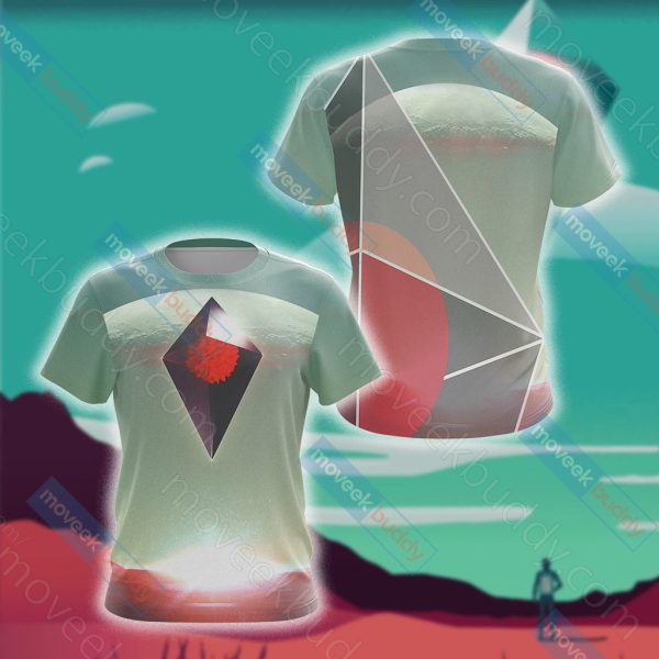 No Man's Sky symbol Unisex 3D T-shirt