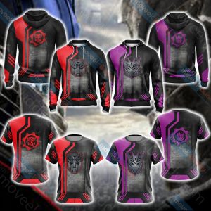 Transformers - Decepticon New Unisex 3D T-shirt   