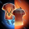 Devil May Cry - Dante Sin Devil Trigger Unisex 3D T-shirt