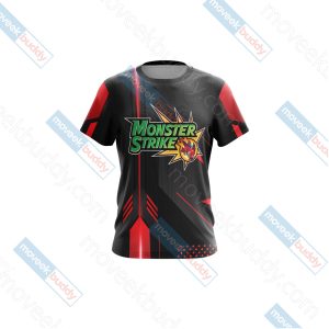 Monster Strike Unisex 3D T-shirt   