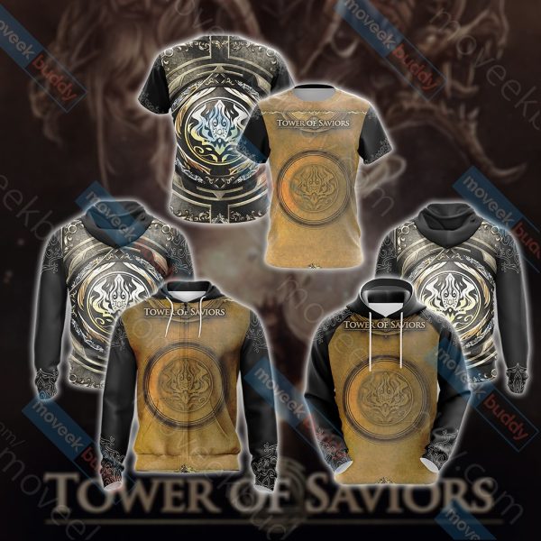 Tower of Saviors Unisex 3D T-shirt