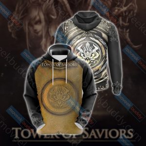 Tower of Saviors Unisex 3D T-shirt Hoodie S 