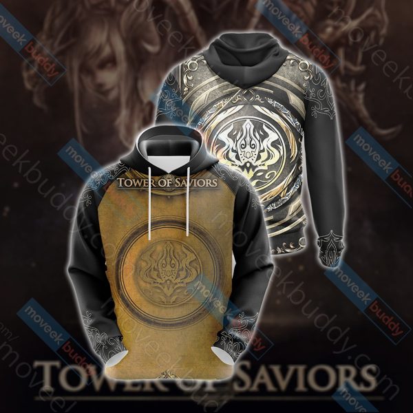 Tower of Saviors Unisex 3D T-shirt Hoodie S