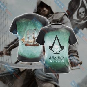 Assassin's Creed IV Black Flag New Unisex 3D T-shirt S