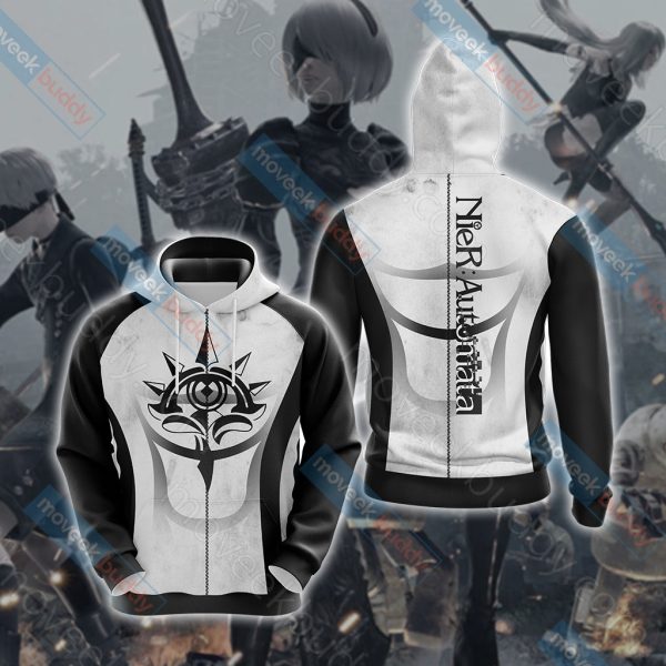 NieR: Automata Unisex 3D T-shirt Hoodie S