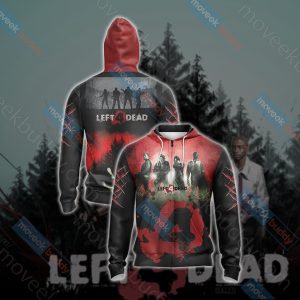 Left 4 Dead New Look Unisex 3D T-shirt Zip Hoodie XS 