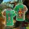 Crash Bandicoot New Unisex 3D T-shirt