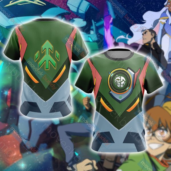 Voltron: Legendary Defender ( Green ) Unisex 3D T-shirt S