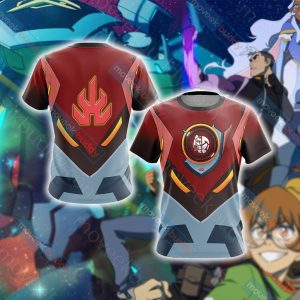 Voltron: Legendary Defender ( Red ) Unisex 3D T-shirt S