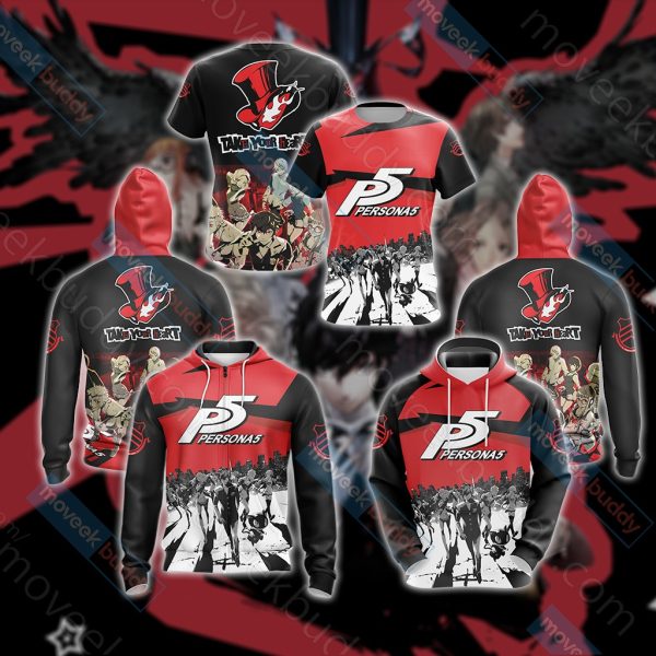 Persona 5 New Unisex 3D T-shirt