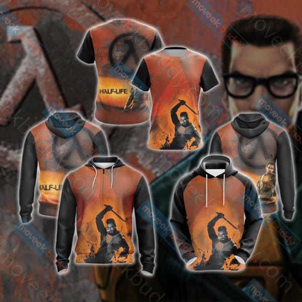 Half-Life New Look Unisex 3D T-shirt