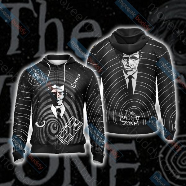 The Twilight Zone (1959 TV series) Unisex 3D T-shirt Zip Hoodie XS