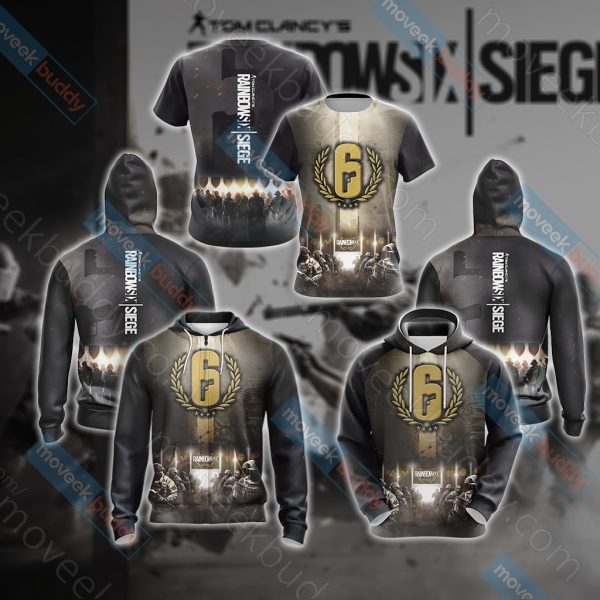 Tom Clancy's Rainbow Six Siege Unisex 3D T-shirt