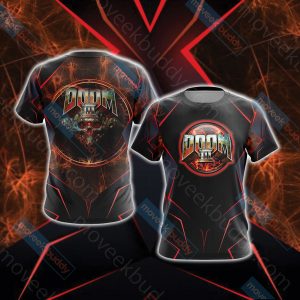 Doom 3 Unisex 3D T-shirt   