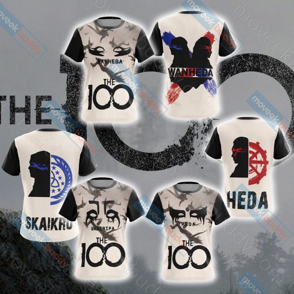 The 100 - Skairi Unisex 3D T-shirt