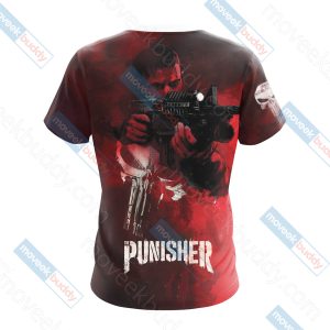 The Punisher New Look Unisex 3D T-shirt   