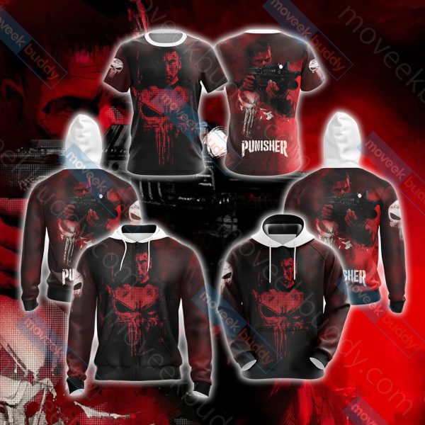 The Punisher New Look Unisex 3D T-shirt