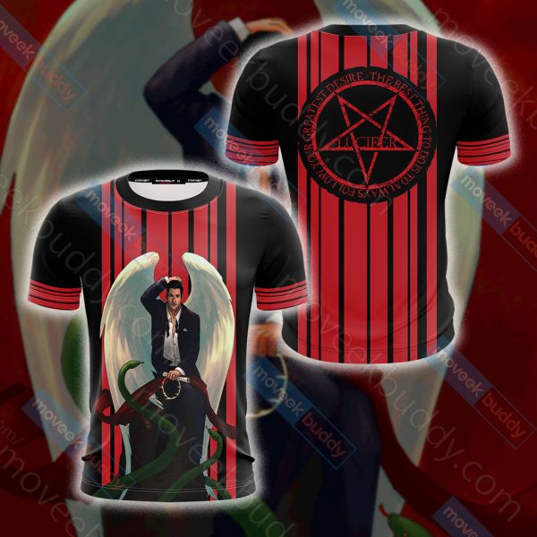 Lucifer New Look Unisex 3D T-shirt