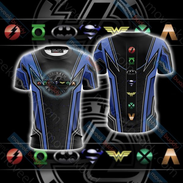 Justice League New Unisex 3D T-shirt