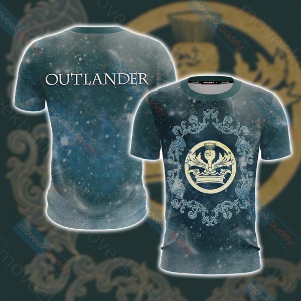 Outlander (TV series) symbol Unisex 3D T-shirt