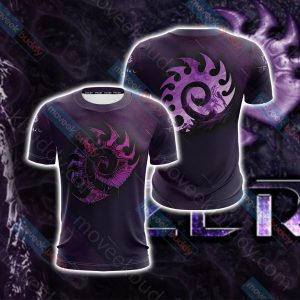 StarCraft - Zerg Symbol Unisex 3D T-shirt