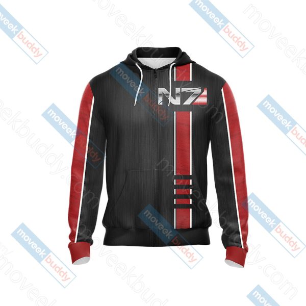 Mass Effect - N7 symbol Unisex 3D T-shirt