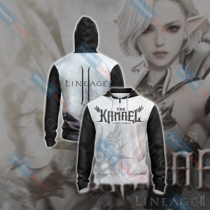 Lineage II - Kamael symbol Unisex 3D T-shirt Zip Hoodie XS 