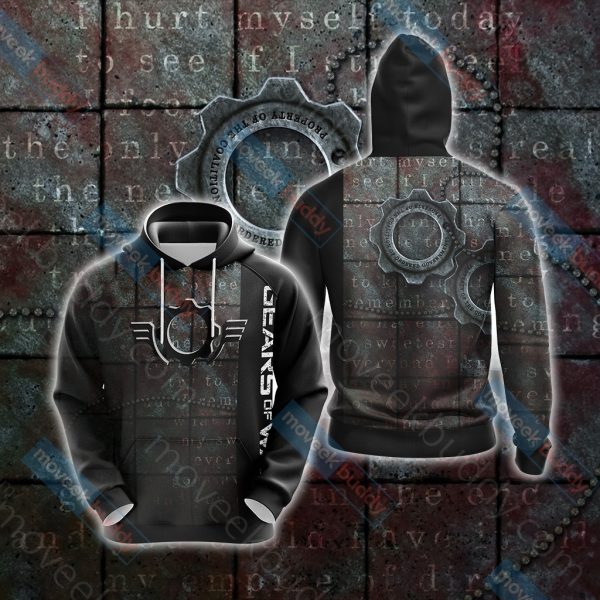 Gears of War New Unisex 3D T-shirt Hoodie S