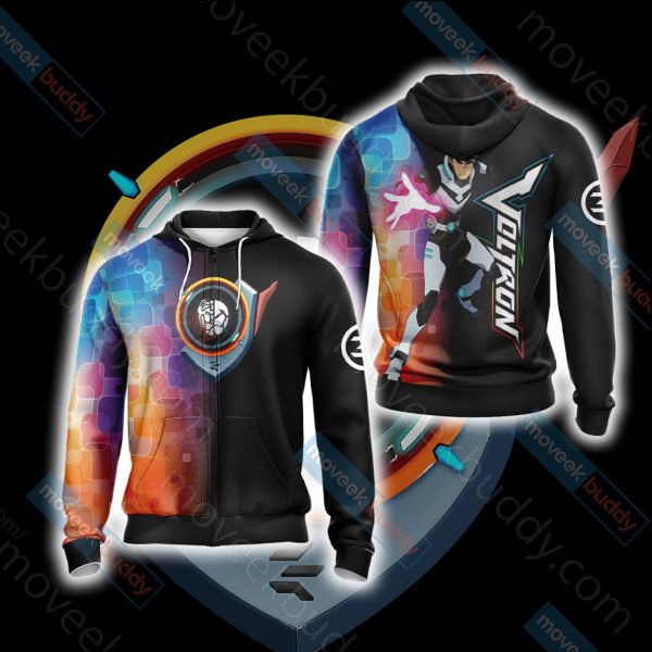 Voltron: Legendary Defender - Shiro Unisex 3D T-shirt Zip Hoodie XS