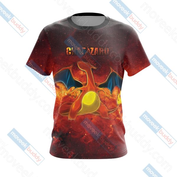 Pokemon - Charizard Unisex 3D T-shirt