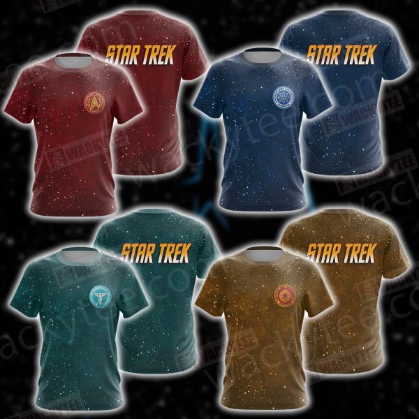 Star Trek - Starfleet Academy Sciences Unisex 3D T-shirt